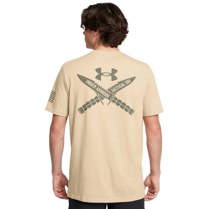 Under Armour Freedom Tac Logo T-Shirt (Sand)
