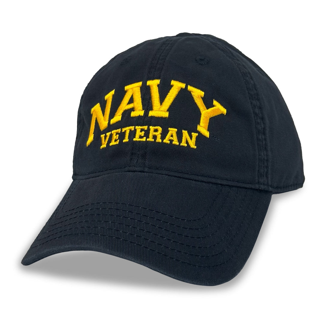 Navy Veteran Twill Hat (Navy)