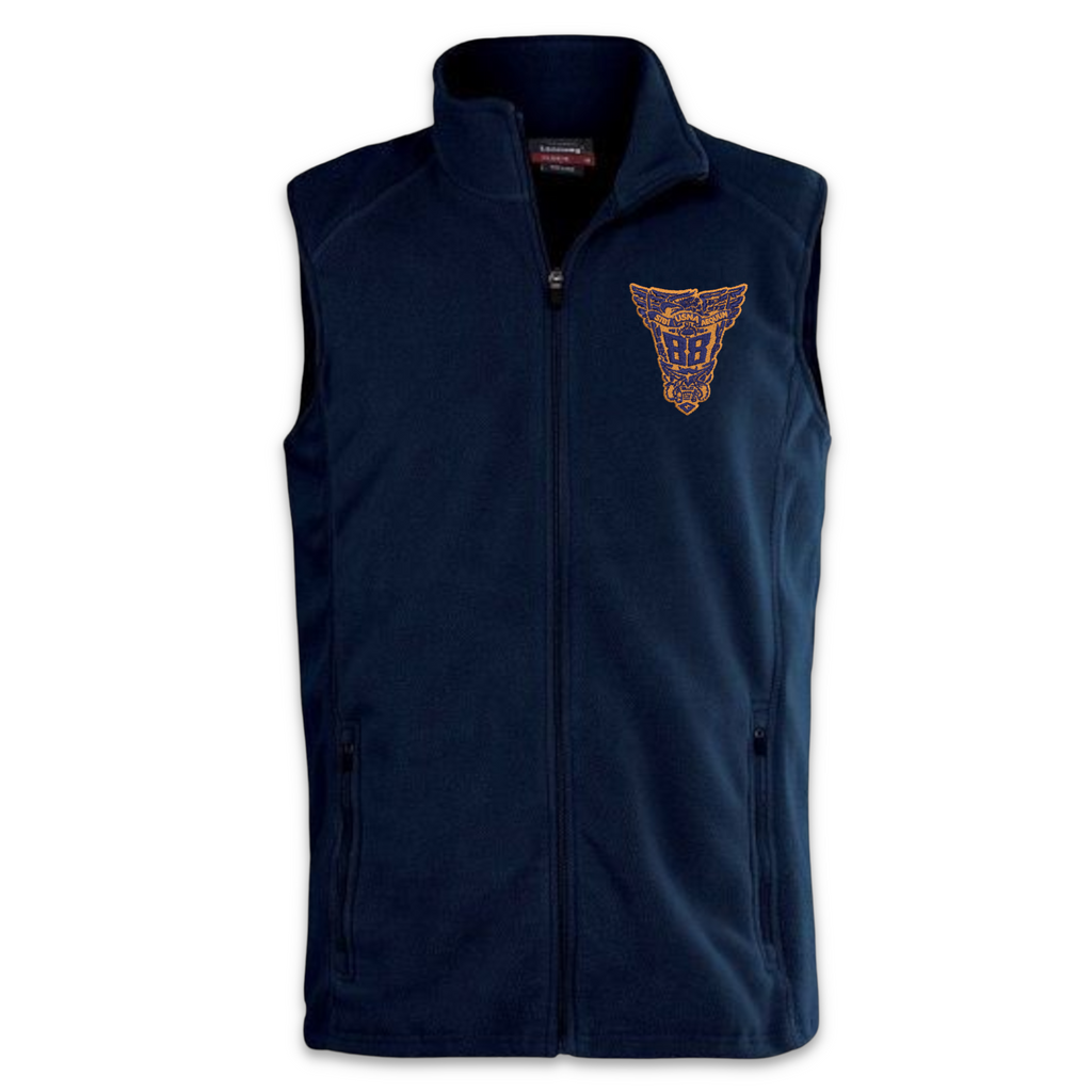 USNA Class of 88 Microfleece Vest (Navy)