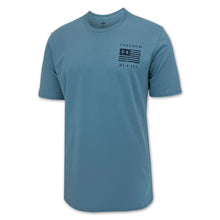 Load image into Gallery viewer, Navy Under Armour Freedom By Sea Skull T-Shirt (Blue)
