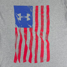 Load image into Gallery viewer, Under Armour Freedom Flag Long Sleeve T-Shirt (Grey)