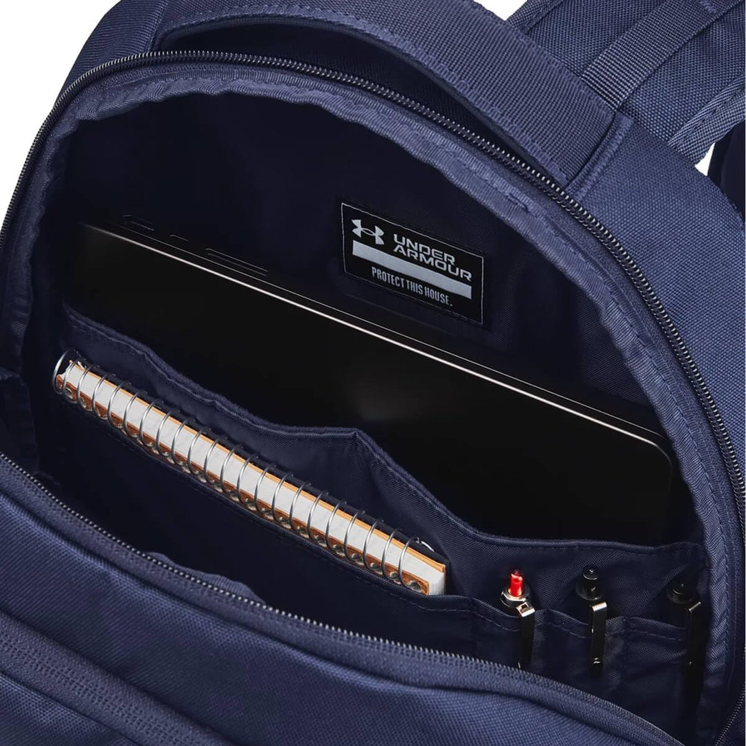 U.S. Navy Anchor Under Armour Hustle 6.0 Backpack (Navy)