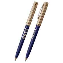 Load image into Gallery viewer, Navy Cap-O-Matic Space Pen (Blue)