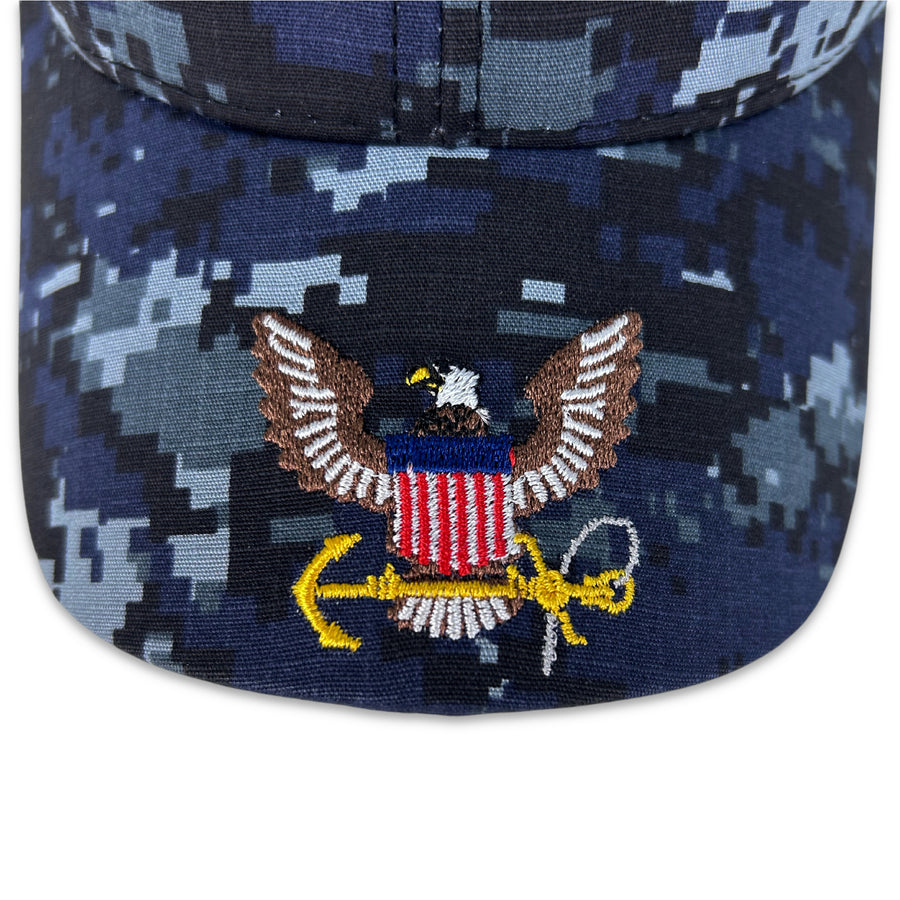 Navy Digi Camo Hat