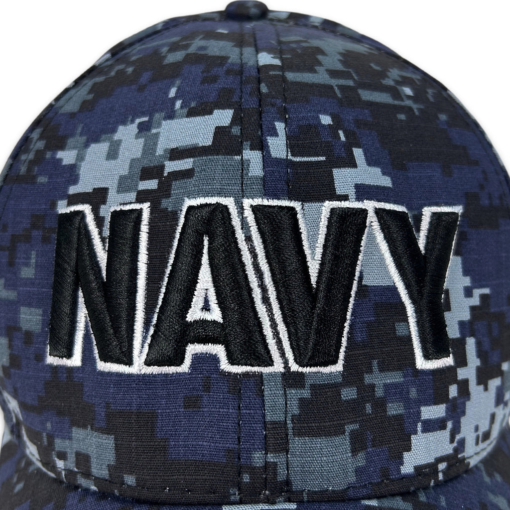 Navy Digi Camo Hat