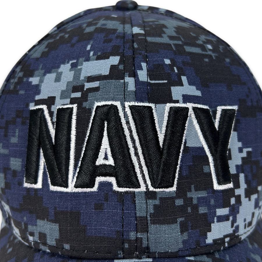 Navy Digi Camo Hat