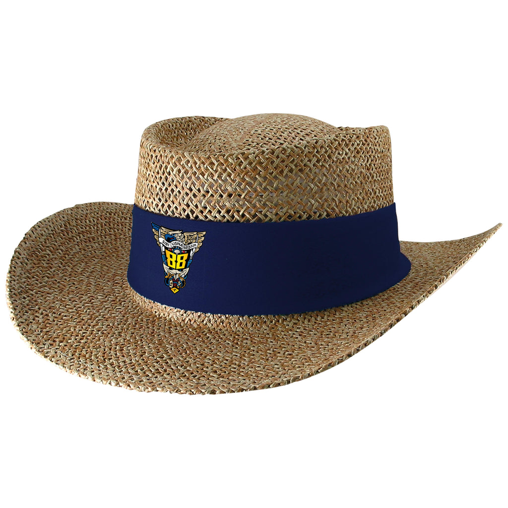 USNA Class of 88 Tournament Straw Hat (Natural)