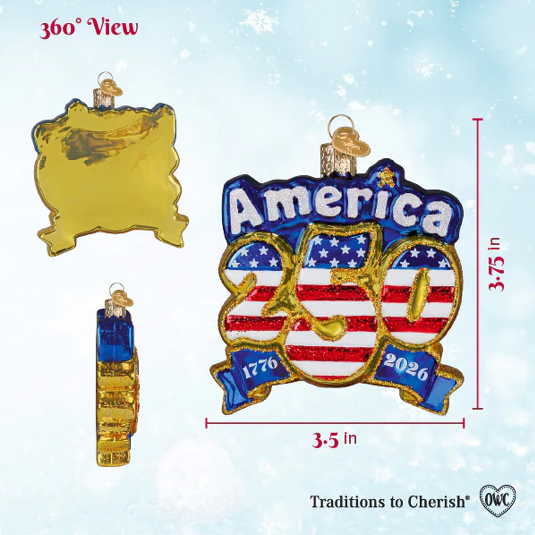 America 250 Spirit Of 76 To 26 Ornament