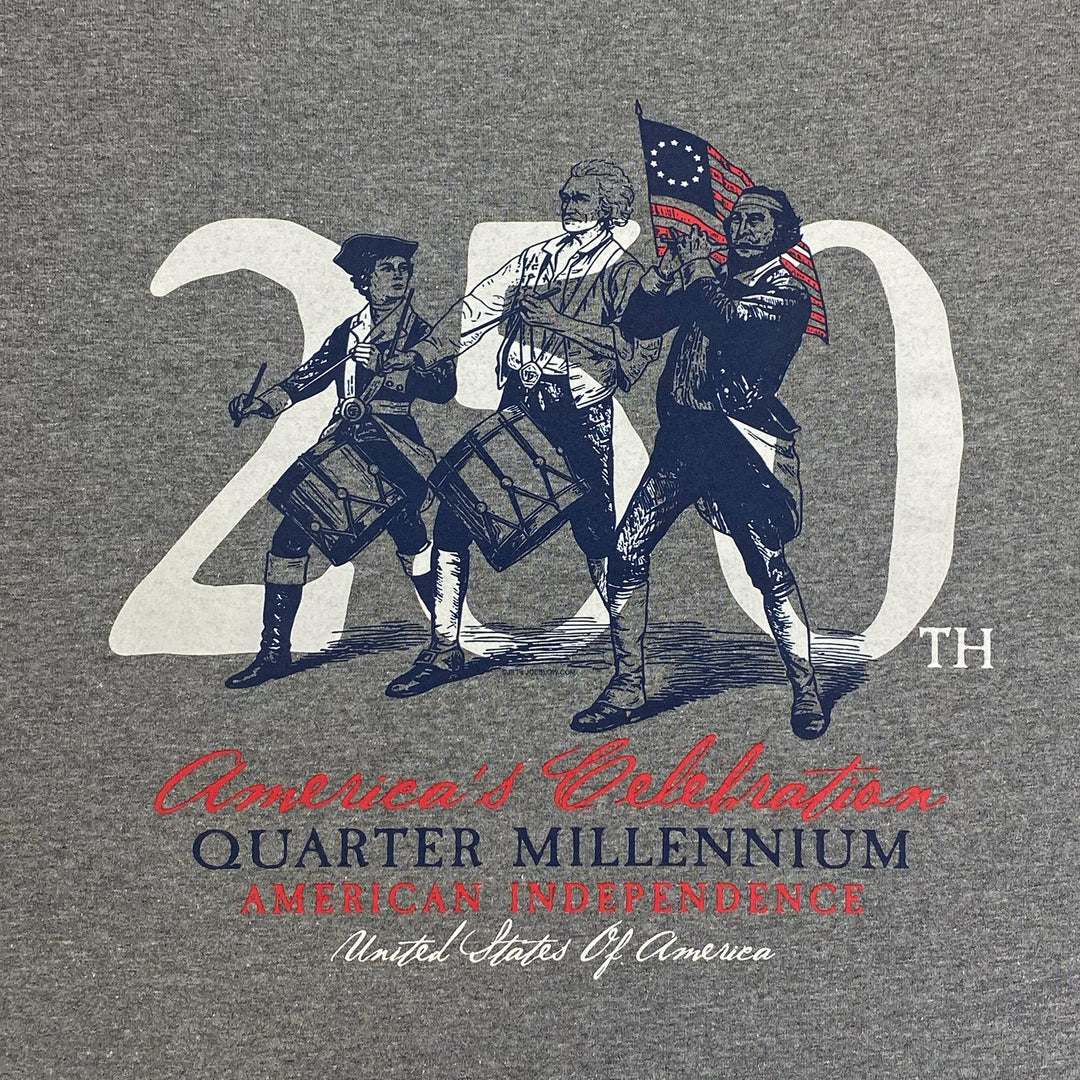 America's 250th Celebration Quarter Millennium T-Shirt (Graphite)