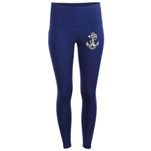 Load image into Gallery viewer, Navy Anchor Adore Leggings (Navy)