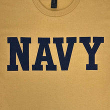 Load image into Gallery viewer, Navy Core T-Shirt (Old Gold)