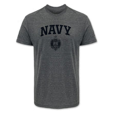 Load image into Gallery viewer, USNA Issue Champion T-Shirt (Gunsmoke Heather)