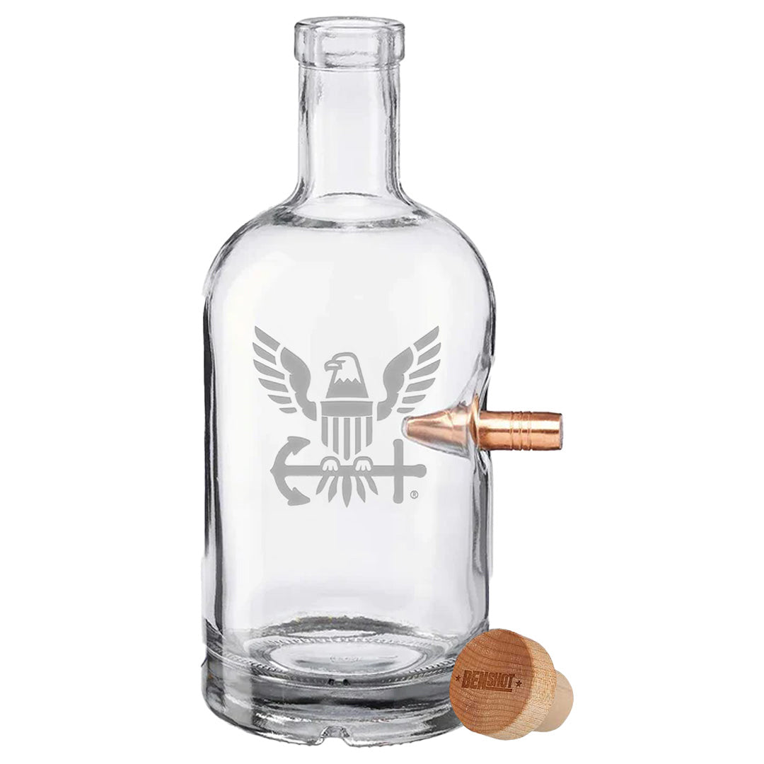 Navy Seal 50BMG Bullet 750ML Decanter