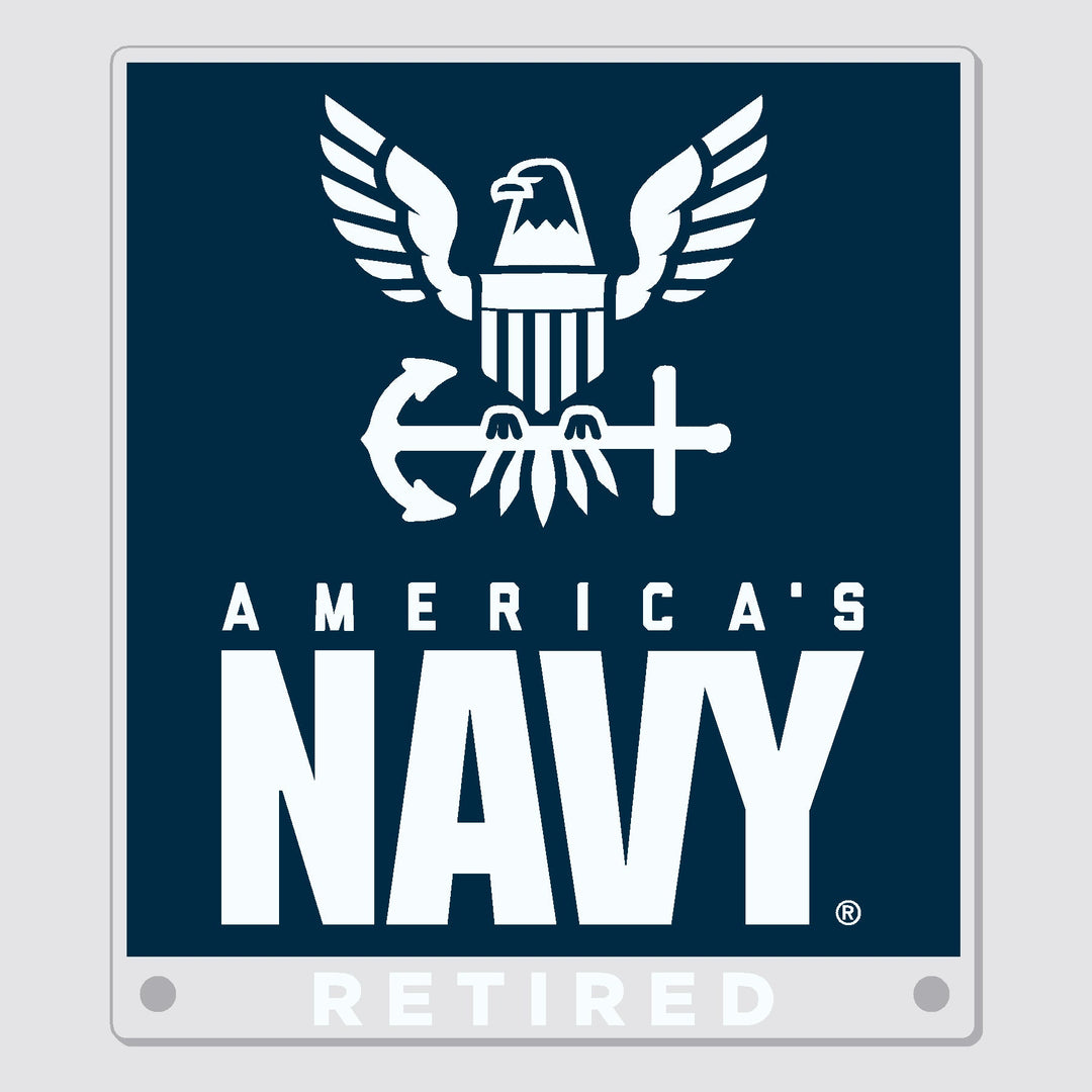 America’s Navy Eagle Retired Acrylic Sign*