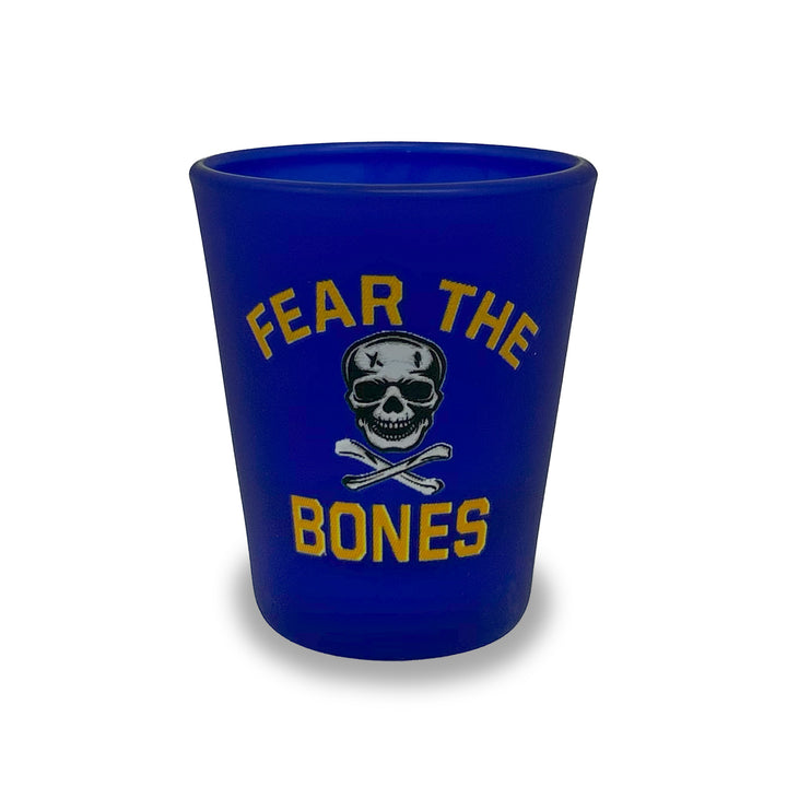 Navy Fear The Bones Matte 1.5oz Shot Glass