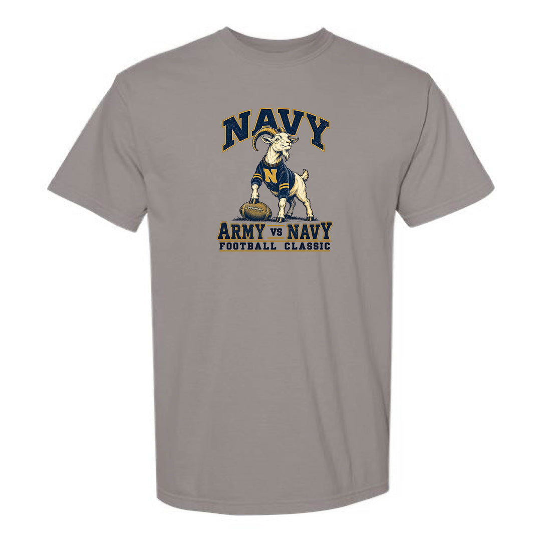 Navy Football Classic T-Shirt (Grey)
