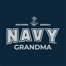 Load image into Gallery viewer, Navy Grandma Ladies T-Shirt (Navy)