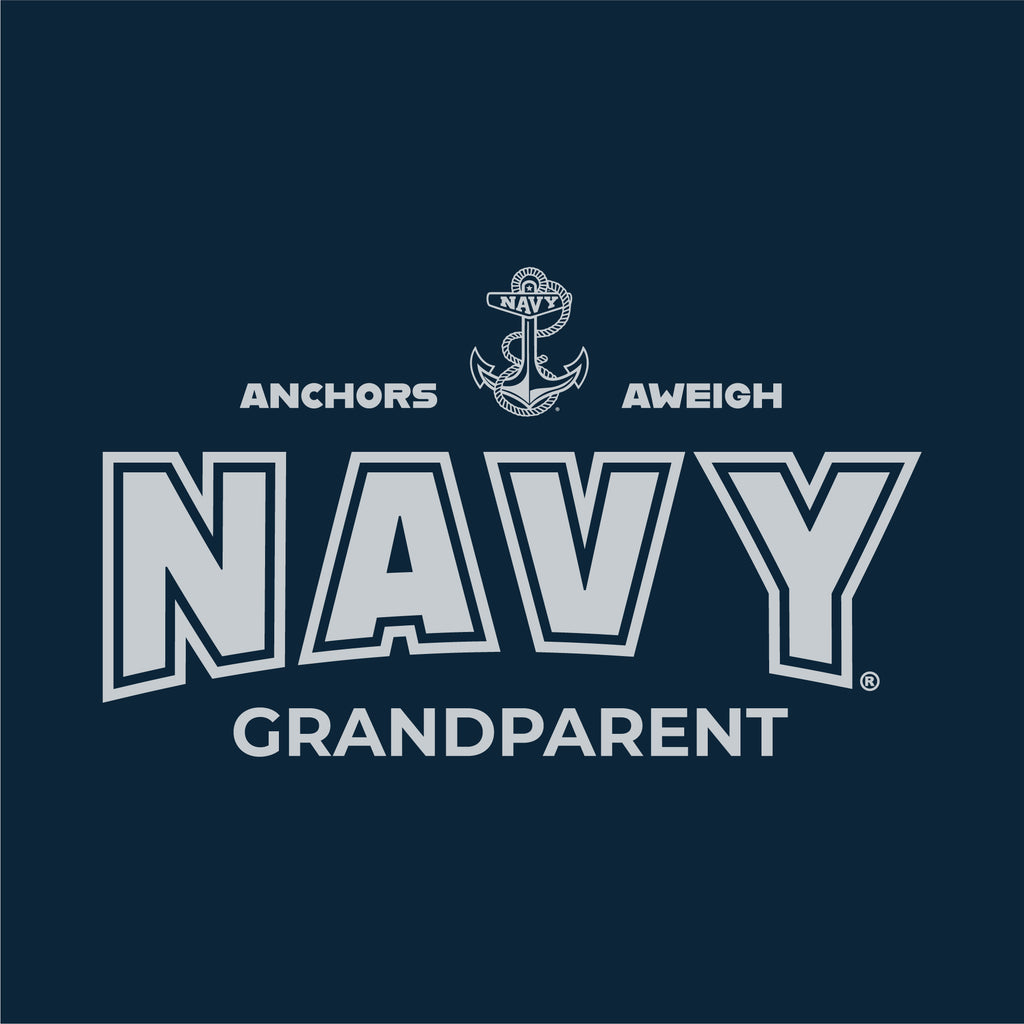 Navy Grandparent Ladies T-Shirt (Navy)