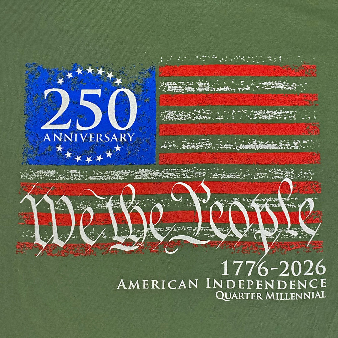 We The People 250th Anniversary T-Shirt (OD Green)