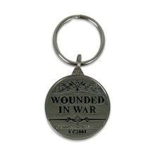Load image into Gallery viewer, Wounded Warrior Freedom Isn&#39;t Free Double Sided Key Ring