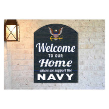 Load image into Gallery viewer, Navy Indoor Outdoor Marquee Sign (16x22)