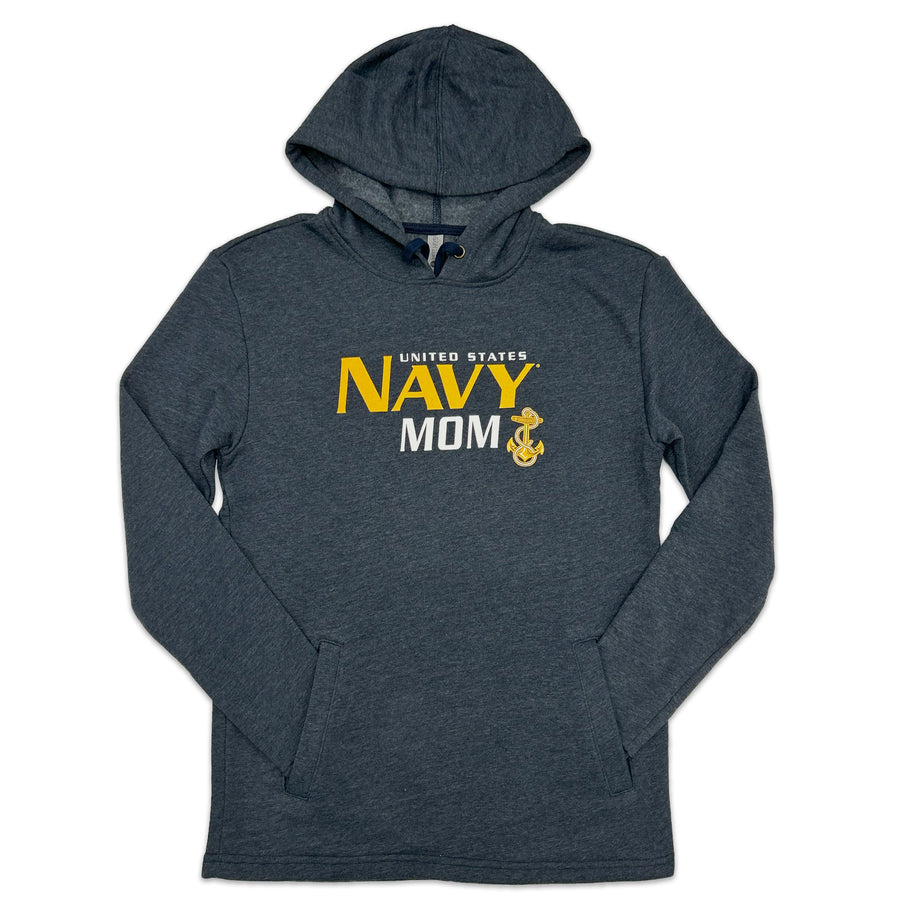 Ladies United States Navy Mom Hood (Midnight Navy)
