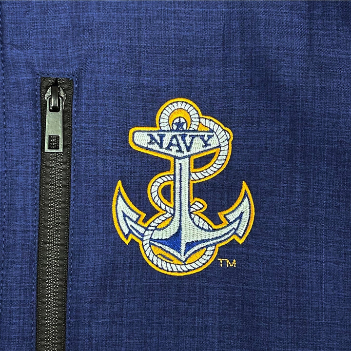 Navy Anchor Adult Softshell Jacket (Navy)