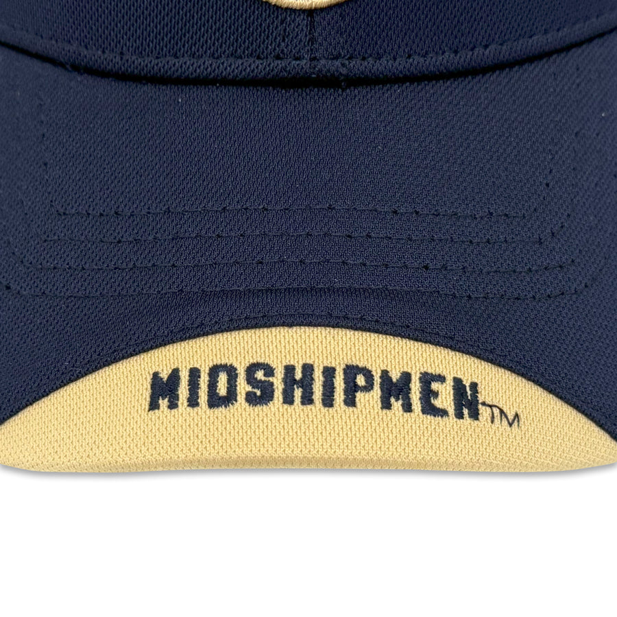 Navy Under Armour Sideline Blitzing Accent Adjustable Hat (Navy)