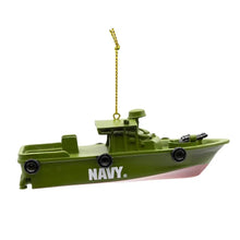 Load image into Gallery viewer, U.S. Navy Patrol Boat Ornament