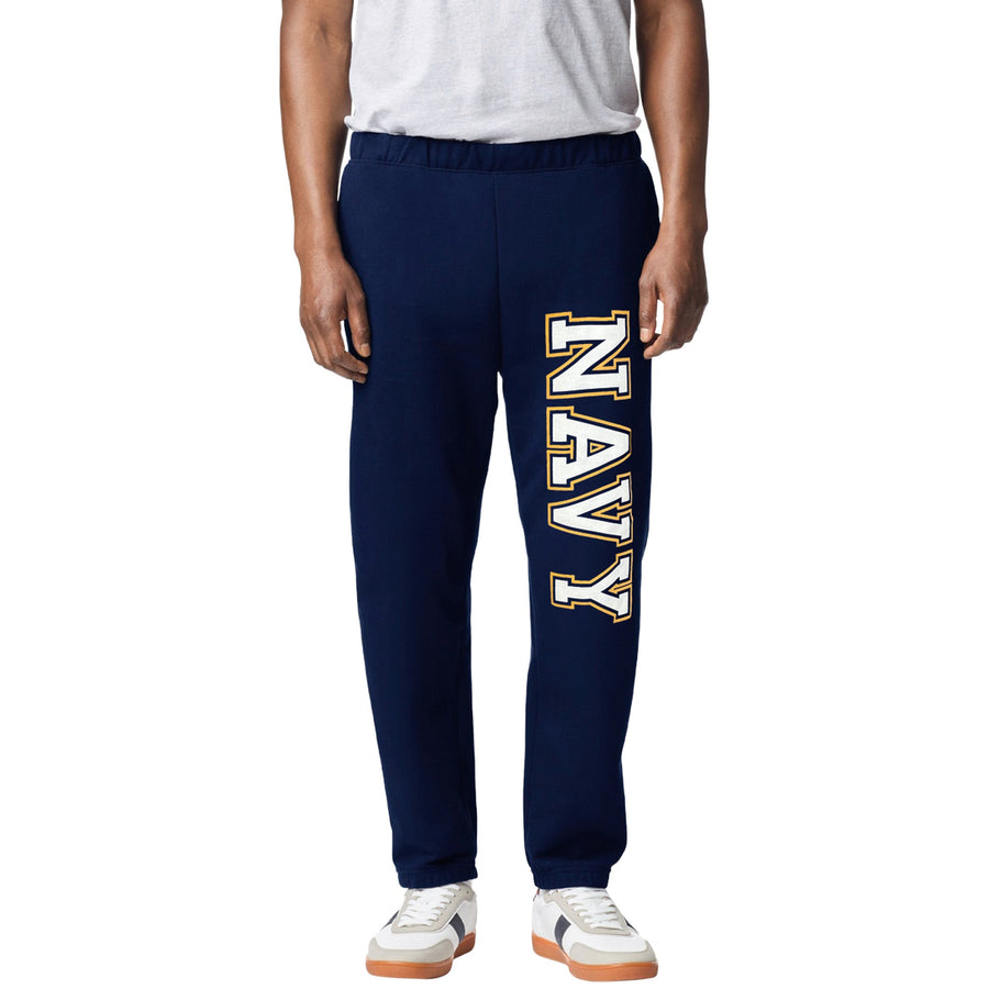 Navy Bold Block Sweatpant
