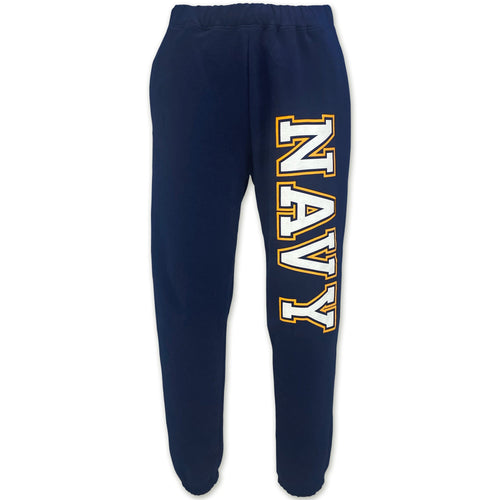 Navy Bold Block Sweatpant