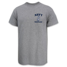 Load image into Gallery viewer, Navy Anchor Wrestling T-Shirt