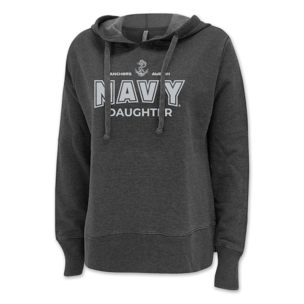 Navy Daughter Ladies Hood