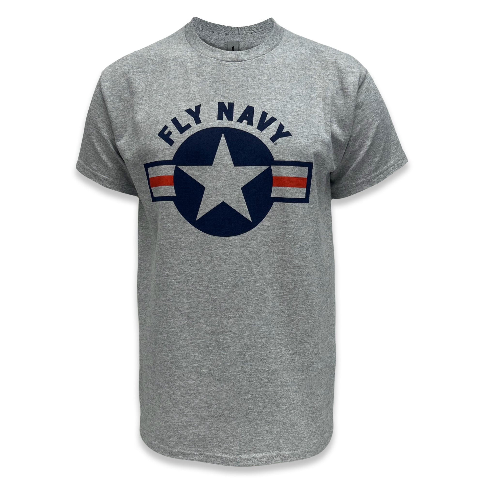 Navy Fly Navy T-Shirt (Grey) – Navy Gear