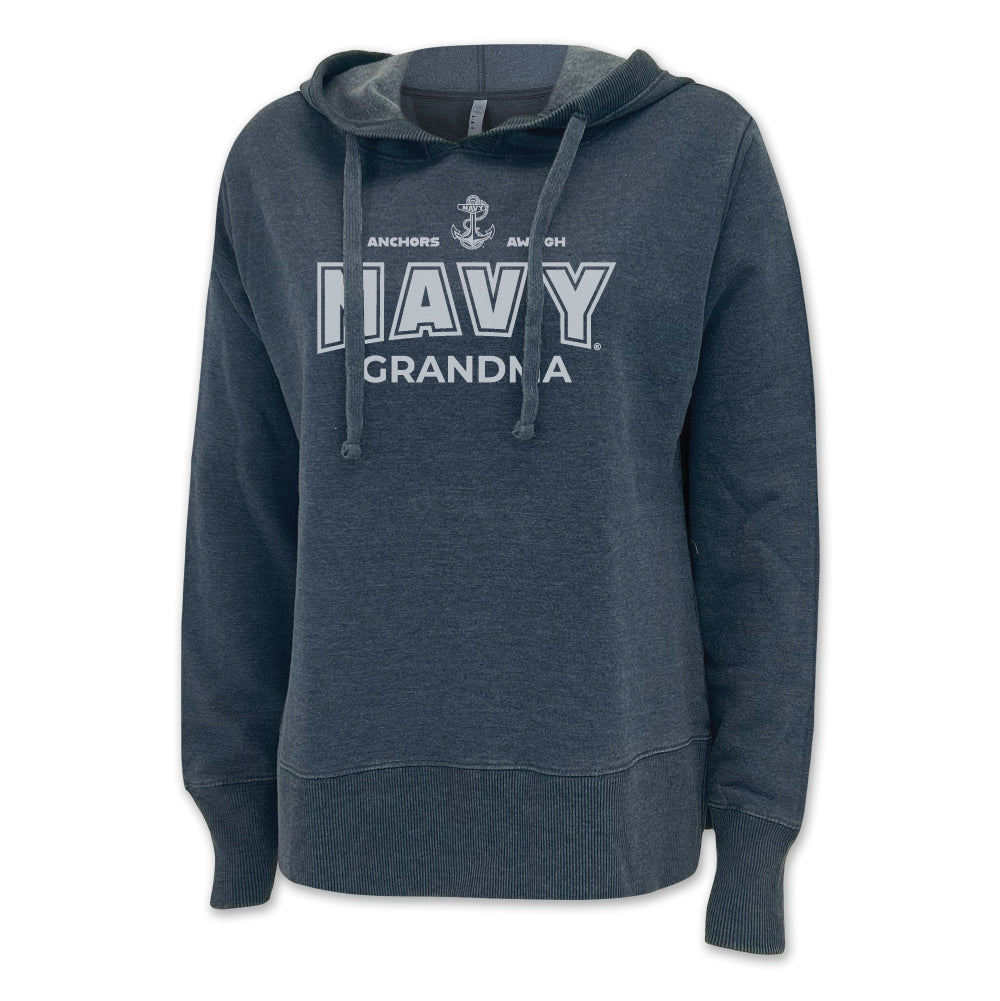 Navy Grandma Ladies Hood