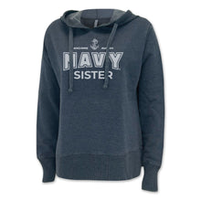 Load image into Gallery viewer, Navy Sister Ladies Hood