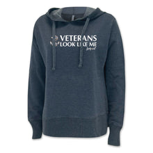 Load image into Gallery viewer, Navy Vet Looks Like Me Ladies Hood