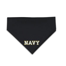 Load image into Gallery viewer, Navy Block Dog Bandana