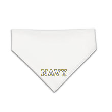 Load image into Gallery viewer, Navy Block Dog Bandana
