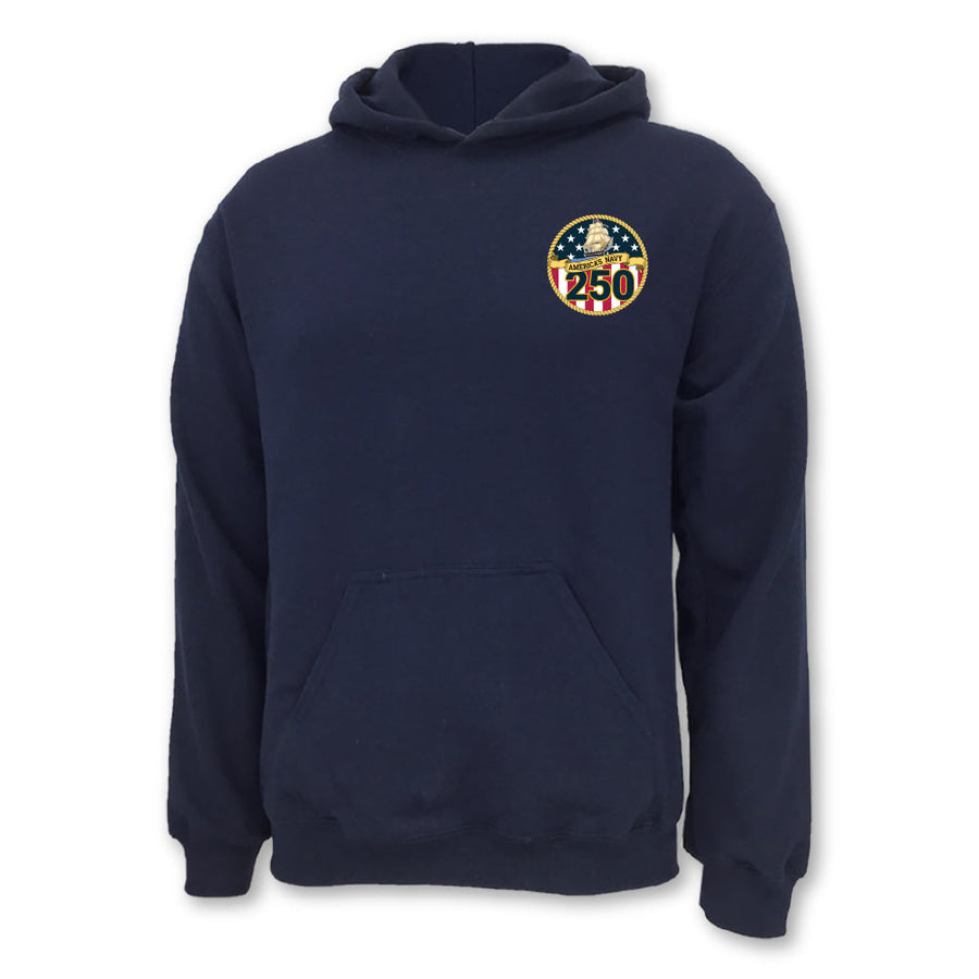 Navy 250th Anniversary Hood