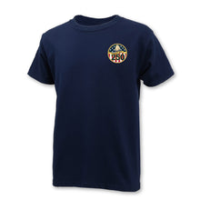 Load image into Gallery viewer, Navy 250th Anniversary Youth T-Shirt