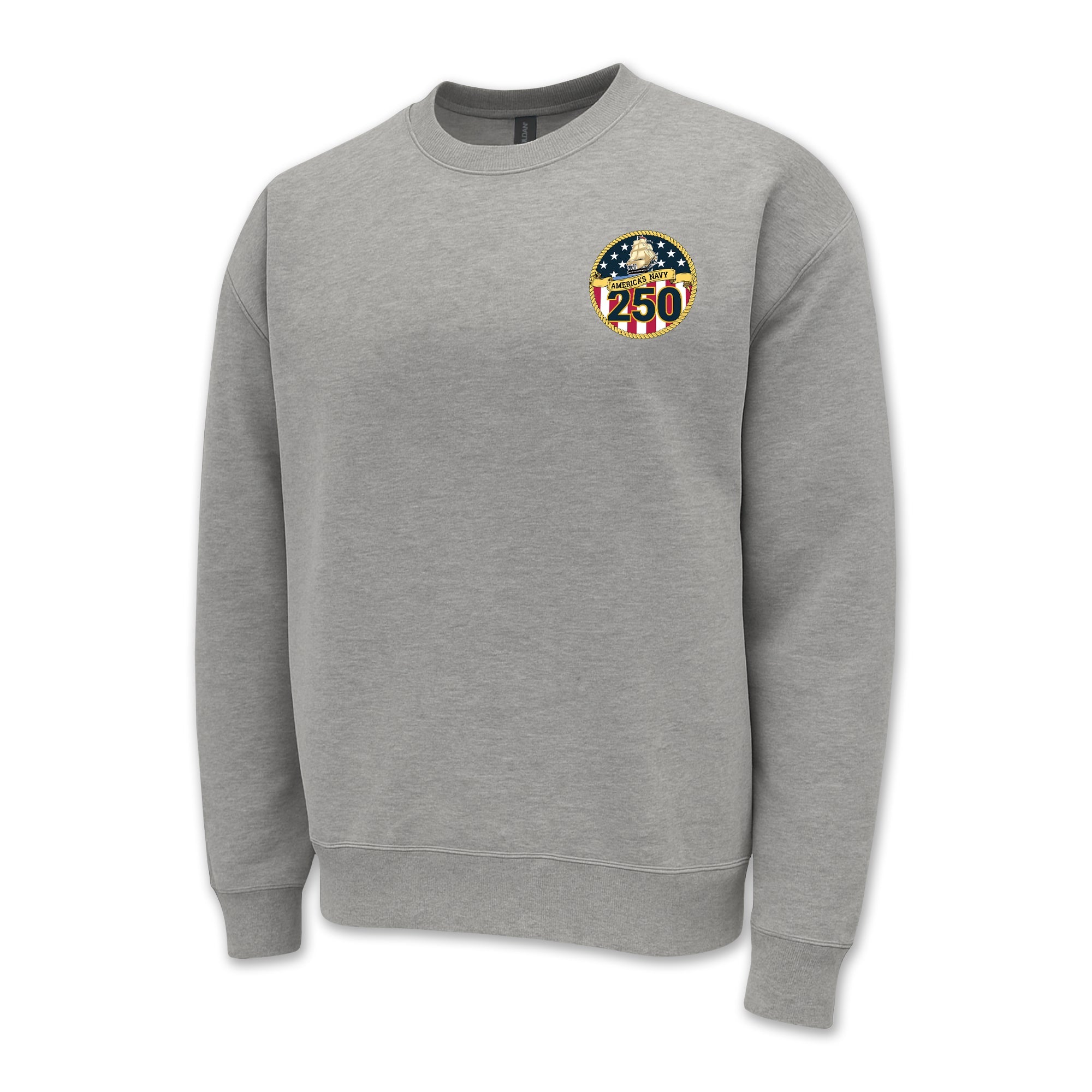 Navy 250th Anniversary Crewneck – Navy Gear