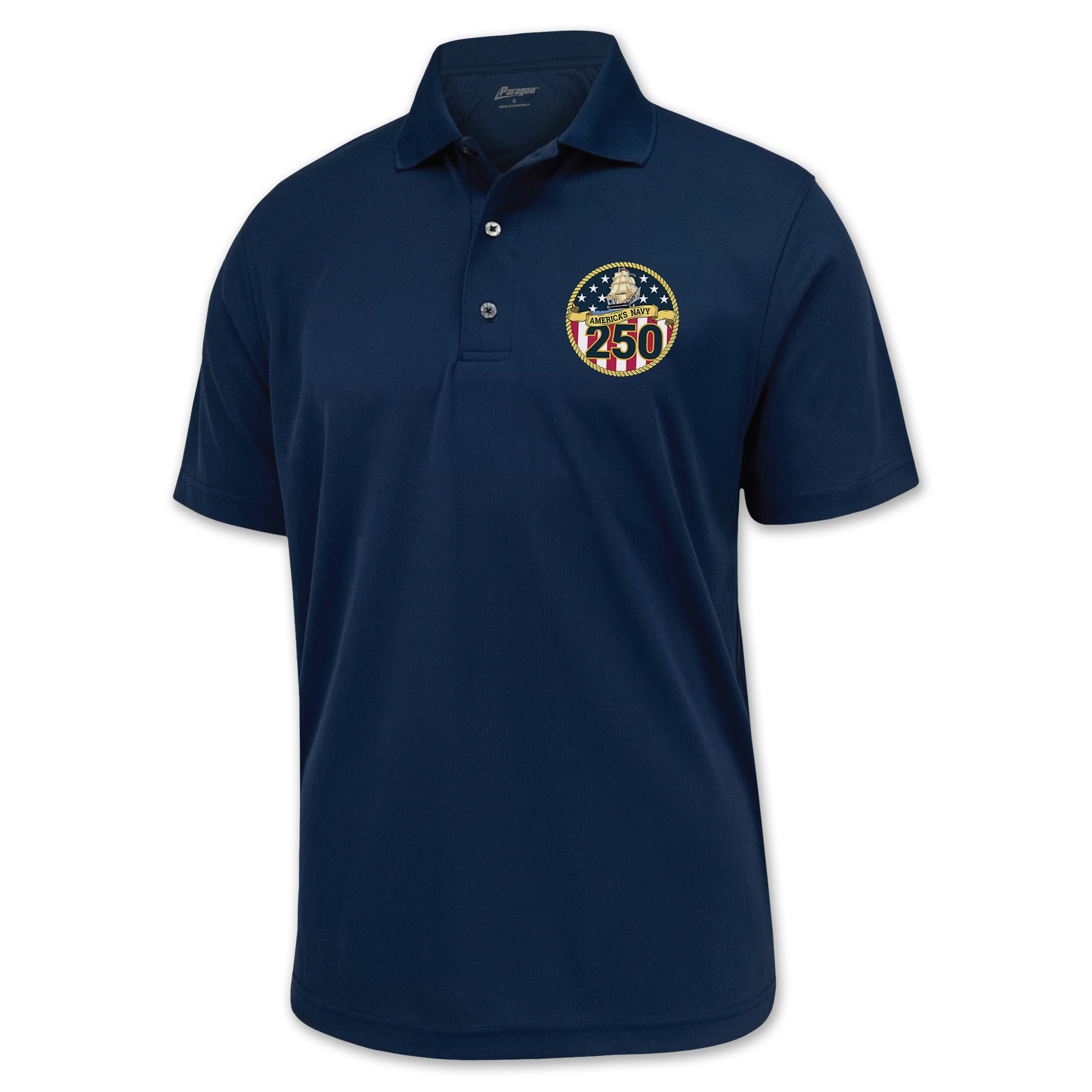 Navy 250th Anniversary Polo – Navy Gear
