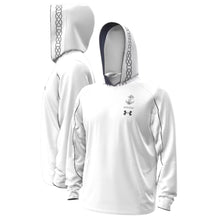 Load image into Gallery viewer, Navy Under Armour Ireland 2023 Armour Fleece Hood (White)