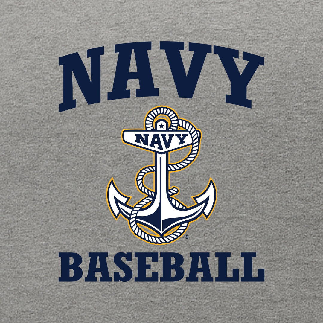 Navy Anchor Baseball Hood