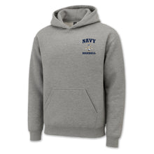 Load image into Gallery viewer, Navy Anchor Baseball Hood