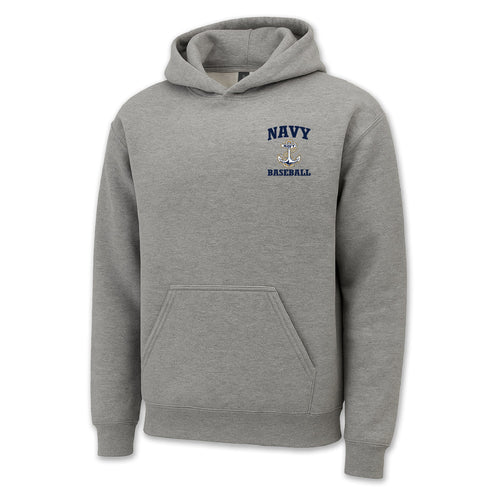 Navy Anchor Baseball Hood