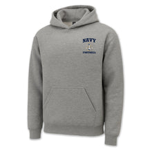 Load image into Gallery viewer, Navy Anchor Football Hood
