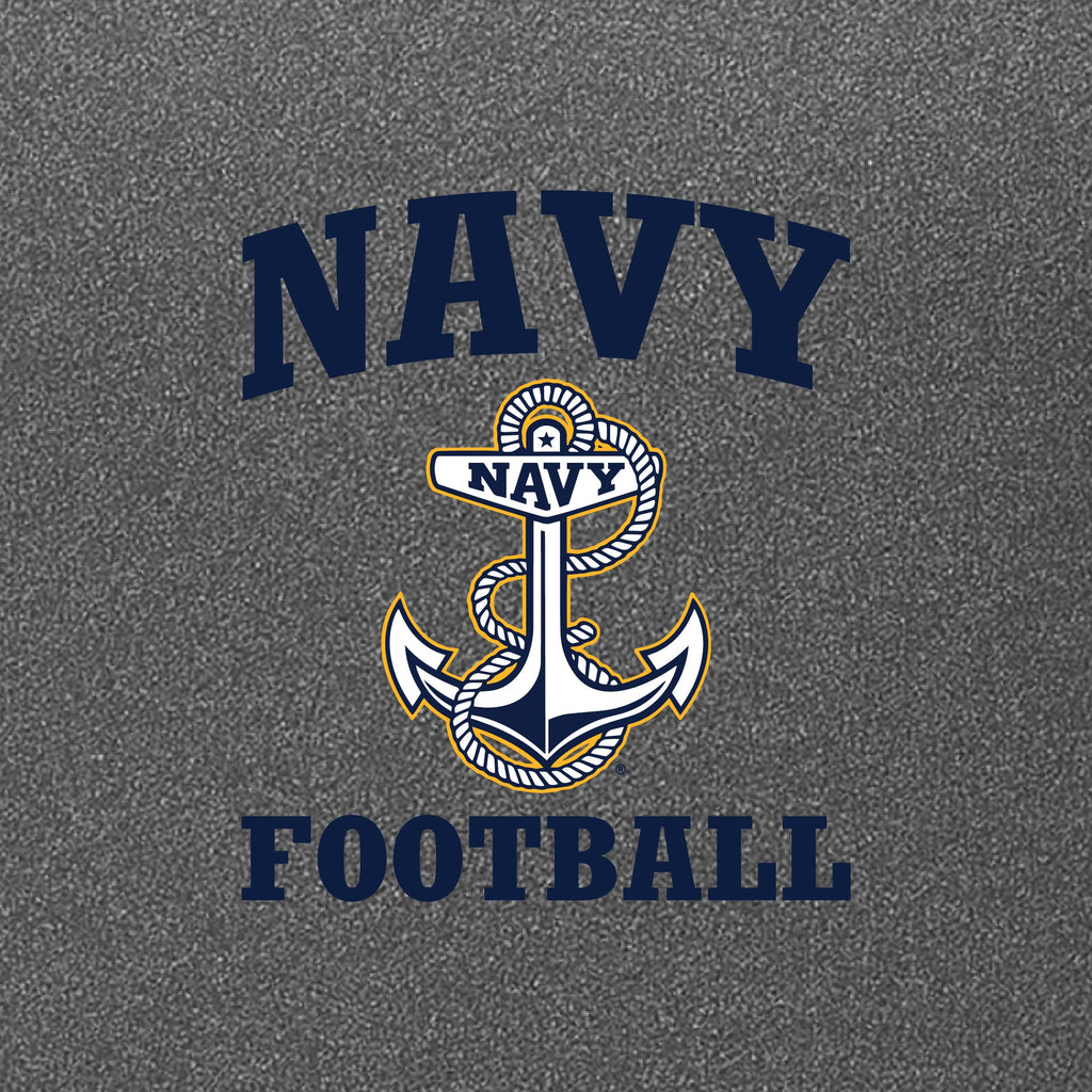 Navy Anchor Football Performance Hood