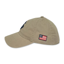Load image into Gallery viewer, Navy Anchor Hat (Khaki)